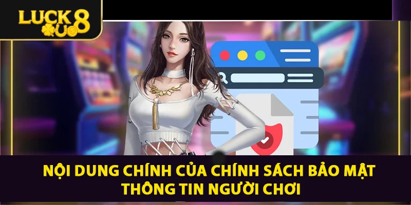 nội dung chính sách bảo mật